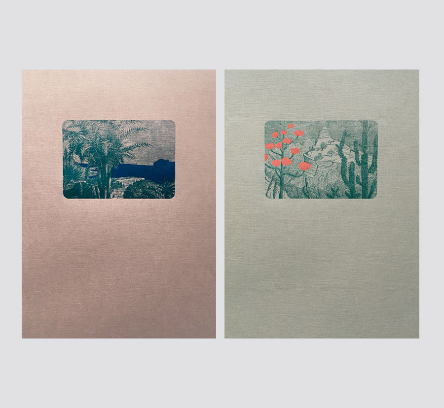 Pack de 2 Cahiers Souples A5+ Végétal Le Typographe