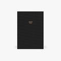 Carnet de Notes Journalier A5 Noir Wouf